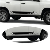 2x Mountain Side Door Fender Skirt Stripes Decals universal - Mega Sticker Store