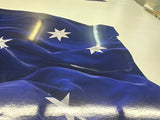 Australian Flag Vinyl Decal: Gloss UV Sticker for Car, Camper, Boat or 4WD