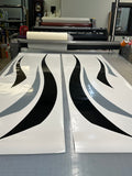Transform Your Camper with Our Custom Motorhome Stripes Graphics Sticker