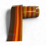 Brown Retro stripe pinstripe vehicle sticker decal van motorhome camper RV motorhome 4x4