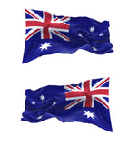 Australian Flag Vinyl Decal: Gloss UV Sticker for Car, Camper, Boat or 4WD