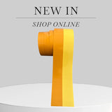 Retro Orange Yellow Van Stripe: Weatherproof Vinyl Exterior Decal in Custom Sizes