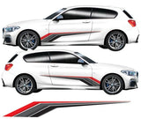 Universal Racing stipe vehicle decal