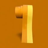 Retro Orange Yellow Van Stripe: Weatherproof Vinyl Exterior Decal in Custom Sizes