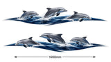 DOLPHIN STRIPES MOTORHOME DECAL 1600mm | BOAT CARAVAN CAMPERVAN VINYL GRAPHIC AUSTRALIA