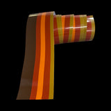 Brown Retro stripe pinstripe vehicle sticker decal van motorhome camper RV motorhome 4x4