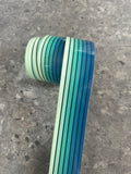 Vintage-Inspired Pinstripe Decal for Vans, RVs, Campers - Green, Blue, Black Stripes