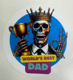Celebrate Dad with 22cm Father's Day Vinyl Decals for Your Vehicle