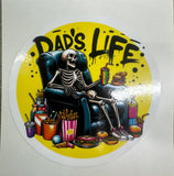 Celebrate Dad with 22cm Father's Day Vinyl Decals for Your Vehicle