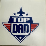 Celebrate Dad with 22cm Father's Day Vinyl Decals for Your Vehicle