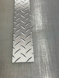 Steel checkerplate  Pinstripe vehicle sticker decal car motorhome van life  4x4 4wd stripe graphic