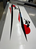 Dolphin Vehicle stripes Boat stripes , Motorhome stripes decals popular 1500mm