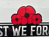 Lest we forget Anzac Australian vehicle sticker decal various sizes - Mega Sticker Store