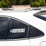 #GODFIDENCE-Car Sticker Decal religious