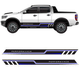 Performance-4wd-ute-side-stripe-body-kit Pinstripe 4x4 sticker decal