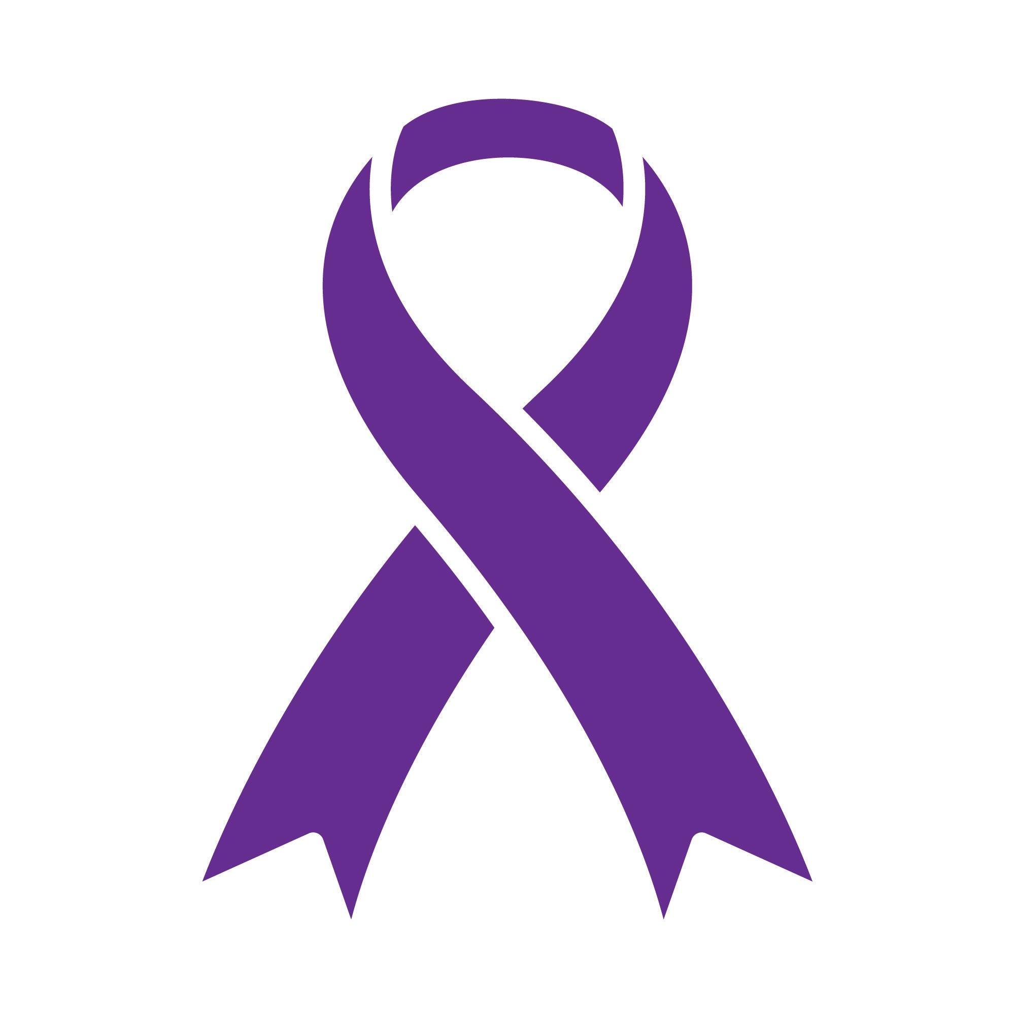 Cancer ribbon car sticker decal vehicle fridge window vinyl - Mega Sticker Store