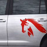 Large Horse Head Vinyl Decal Sticker, Equestrian 4WD Ute Truck Graphic, Horse Float Side Decal 7 Year Vinyl