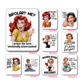 Qty 1 per sale Sarcastic pin up girl funny stickers vehicle laptop window (Copy)