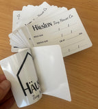 Duble sided stickers service rego reminder custom printed windscreen decals