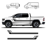 Side-Door-Car-Sticker-Graphic-Racing-Stripe-Vinyl-Decal-Pinstripe-transit-van-stripe