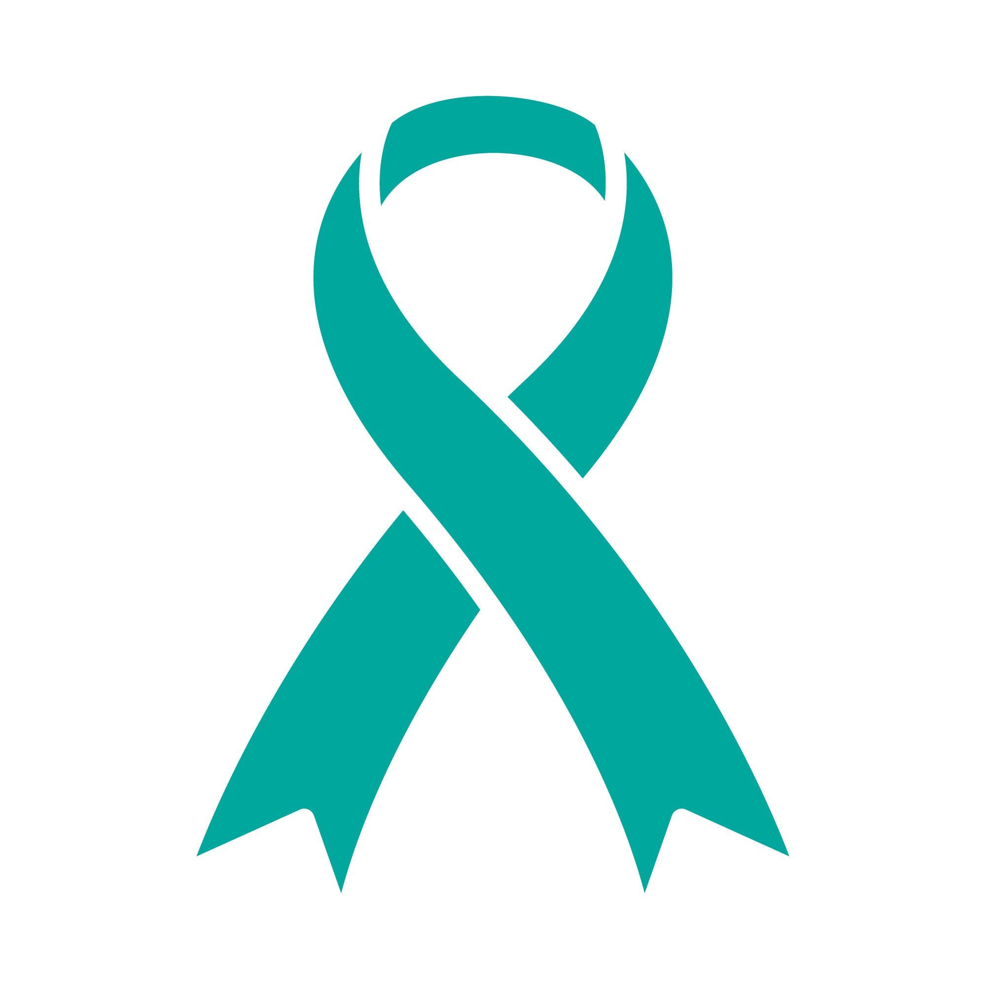 Cancer ribbon car sticker decal vehicle fridge window vinyl - Mega Sticker Store