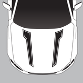 bonnet hood vinyl pin stripe