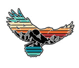 Colourful Flying Eagle sticker decal RV Motorhome, 4X4, vehicle, - Mega Sticker Store