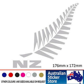 NZ Kiwi Silver fern decal for car ute boat 4x4 campervan windscreen
