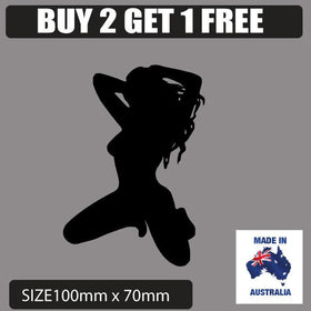Sexy GIRL #1 Car Decal Sticker Vinyl decal JDM For CAR