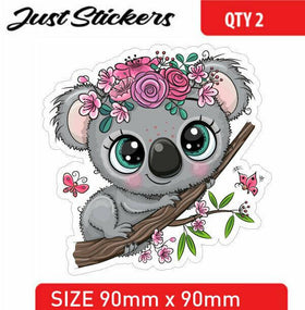 Cute Koala Car sticker  bumper sticker , skate , sticker , bike, , laptop