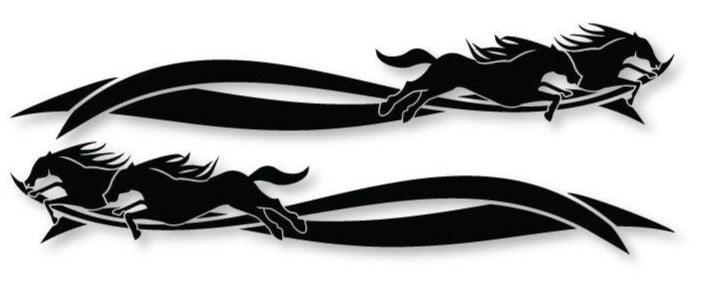 [Best HORSE FLOAT STRIPE STICKERS