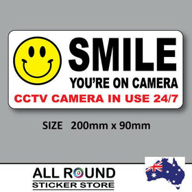 CCTV Smile your on camera