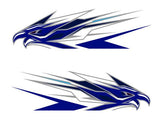 1200mm Abstract Eagle sticker decal vehicle, motorhome, truck, racing car, camper van stripe - Mega Sticker Store