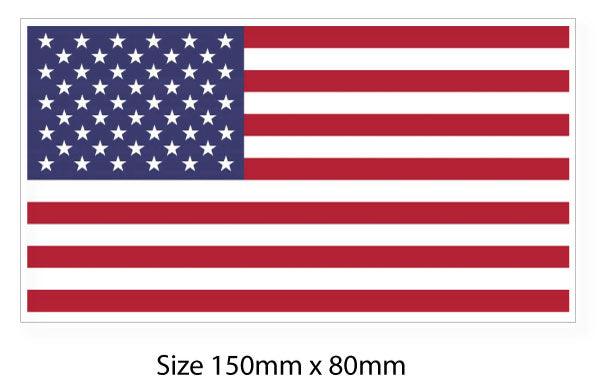 American Flag sticker-Mega Sticker Store
