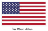American Flag sticker-Mega Sticker Store