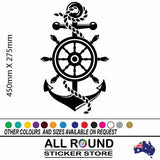 Anchor Boat Sticker Decal vehicle