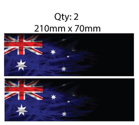 Australian Flag -sticker-decal-for-,-motorhome,-4x4-,-trailer,-Caravan, car