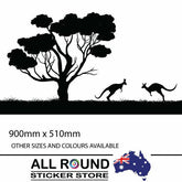 [Best Selling Trending Australian Australian Kangaroo Landscape Sticker for Cars, RVs & 4x4s