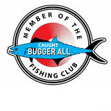 Funny fishing sticker car window decal