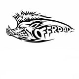 Bushpig Warthog 4x4 Sticker Decal – Off Road Ute 4WD Car Vinyl Graphic