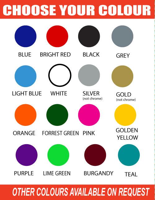 900mm Custom Windscreen Sticker - Mega Sticker Store