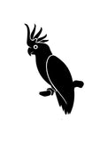 [Best Selling Trending Australian Cockatoo Sticker - Eye-Catching Animal Decal for Any Surface