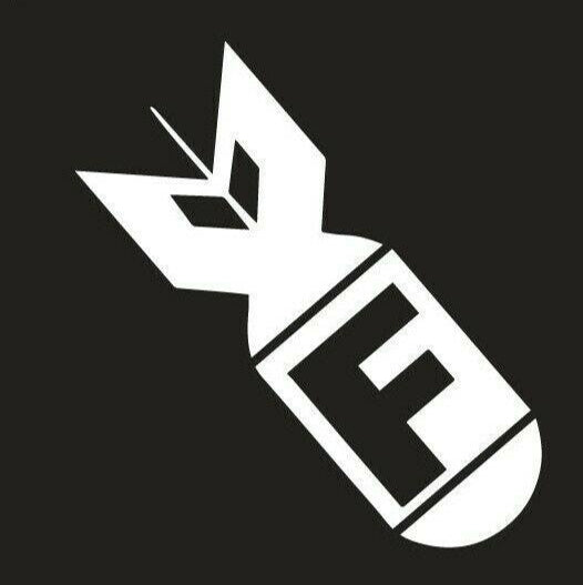 F Bomb FCK Car Sticker Decal popular JDM Drift Funny 150mm x 70mm