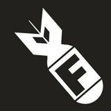 F Bomb FCK Car Sticker Decal popular JDM Drift Funny 150mm x 70mm