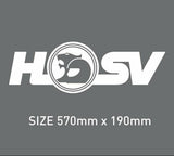 HSV HOLDENCar sticke Decal
