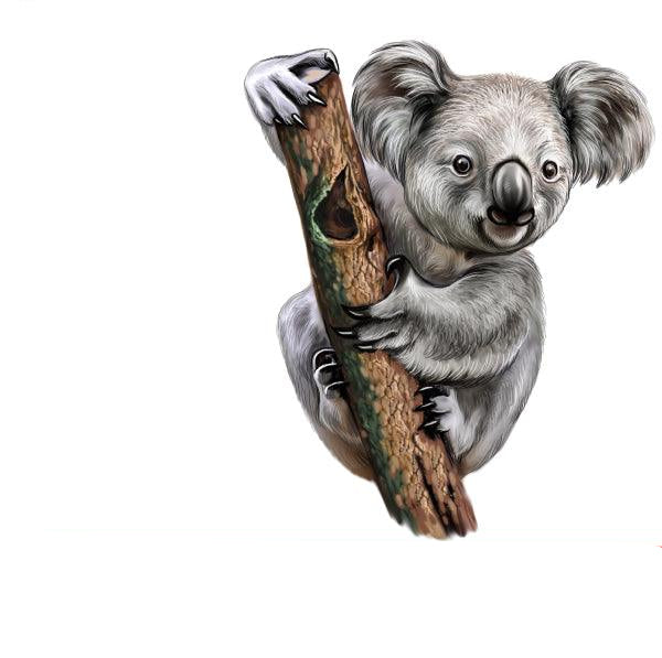 Cute Koala sticker for vehicle, motorhome, truck - Mega Sticker Store
