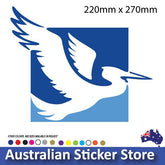 Large Pelican Decal for vehicles, Trailers , Boats, Motorhomes, Caravan, truck
