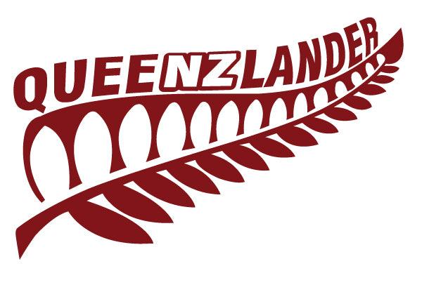 Queenslander Kiwi car sticker Decal 600mm - Mega Sticker Store