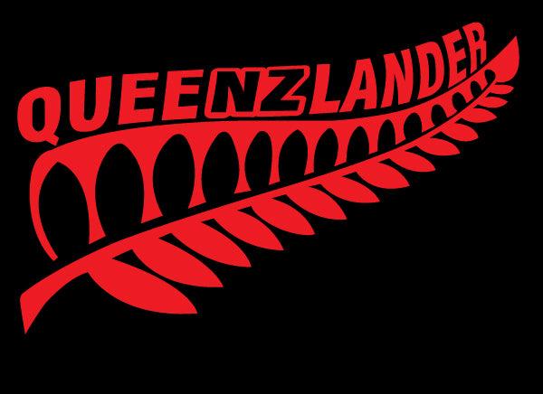 Queenslander Kiwi car sticker Decal 600mm - Mega Sticker Store