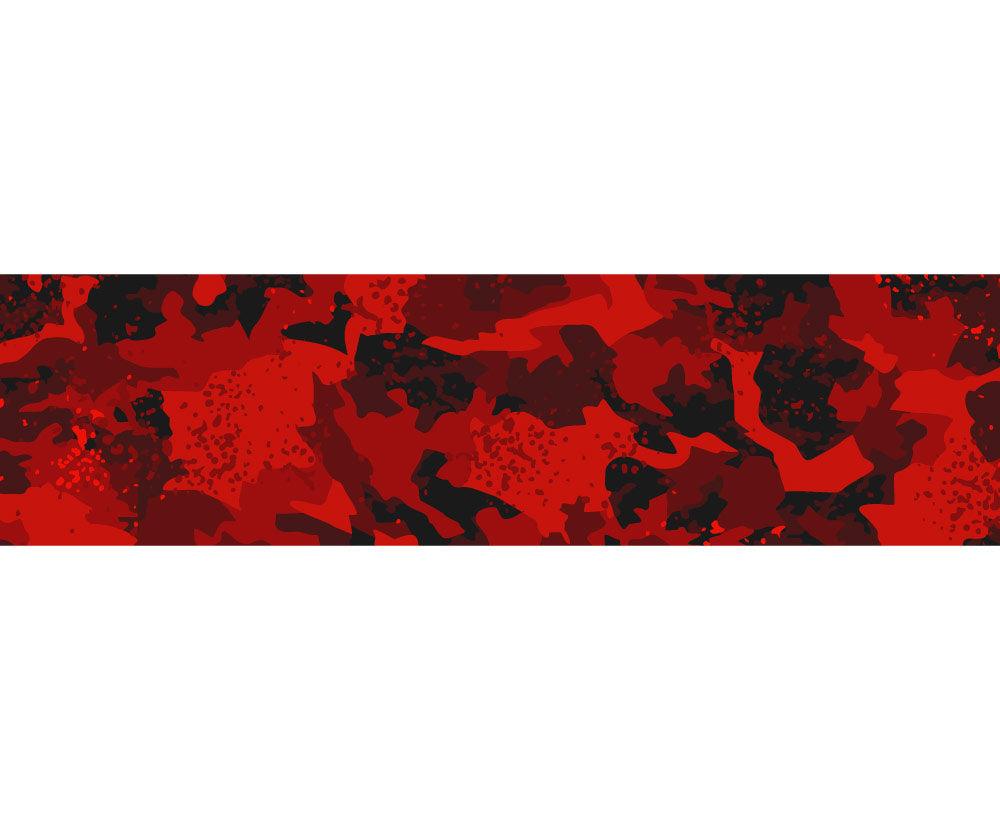 Red camo Vinyl Pinstripe vehicle sticker decal car motorhome van life 4x4 4wd stripe graphic - Mega Sticker Store